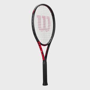 Tennis Racket: Wilson Clash 100 Pro V3 Tennis Racket Black - Unstrung