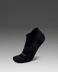 2XU Vectr Light Cushion No Show Socks - Back/Titanium