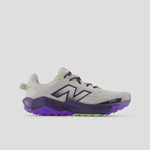 New Balance: New Balance Big Kids Nitrel Lace - Grey/Electric Indigo