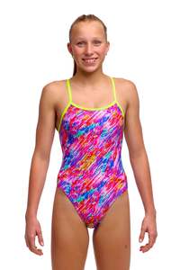 Funkita Girls Single Strap One Piece - Blow In