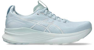 Footwear: Asics Womens Gel Kayano 32 - Sky/Pure Silver