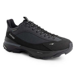 Trail: Hi-Tec Mens Crest WP - Black/Charcoal