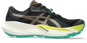 Trail: Asics Mens Trabuco 14 Trail Running - Black/Clay Canyon