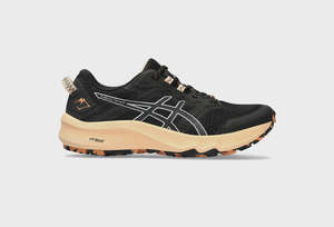 Footwear: Asics Womens Trabuco Terra 2 - Black/Pure Silver