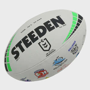 Steeden NRL All Team Logo Ball