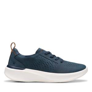 Clarks Mens Solevana Style - Navy