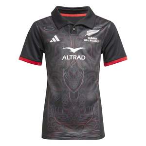 Adidas Māori All Blacks Home Jersey - Youth