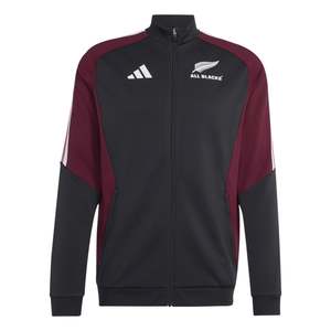 Adidas All Blacks Mens Training Jacket - Black/Maroon