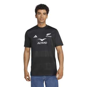 Clothing: Adidas Mens All Blacks Supporters Tee 2026