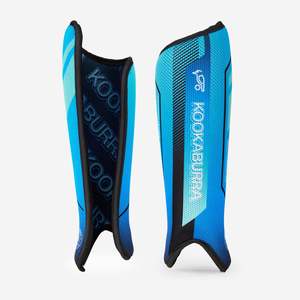Sports Gear: Kookaburra Convert Hockey Shin Guard - Azure/Mint