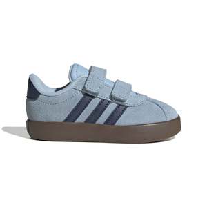 Footwear: Adidas Infant VL Court 3.0 - Clear Sky/Night Indigo