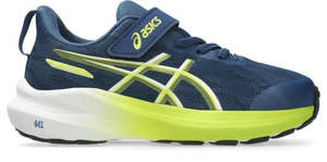 Asics Kids GT-1000 14 PS - Independence Blue/Neon Lime