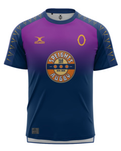 Gilbert Otago Rugby 26 Replica Captains Run Tee MENS