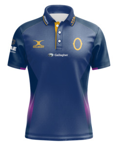 Gilbert Otago Rugby 26 Replica Training Polo