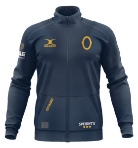Gilbert Otago Rugby 26 Mens Replica Mid Layer Fleece Jacket
