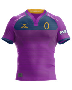 Gilbert Otago Rugby 26 Kids Replica Reversible Training Jersey