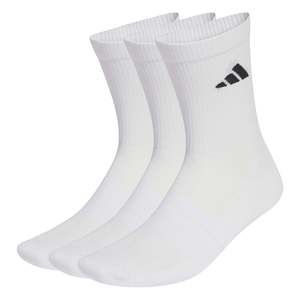 Adidas Cushioned SportswearCrew Socks 3 Pair - White/White