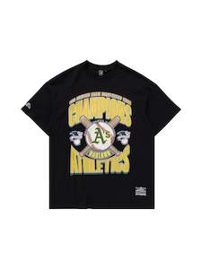 Vintage: MJA-N12 (Majestic league champs boxy oversize tee athletics faded black) 102393477