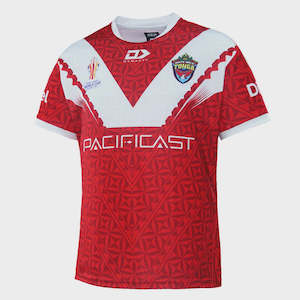 Tonga: DY-A1 (Tonga rugby league mens replica wc home jersey red) 102293500
