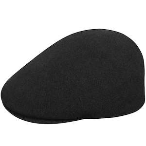 Kangol: K-F (Kangol 507 seamless wool cheese cutter hat black) 22496200
