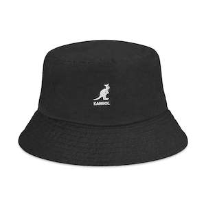 Kangol: K-A (Kangol washed bucket hat black) 22494300