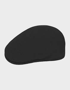 Kangol: K-E (Kangol 504 Cheese cutter flat wool black) 22495800
