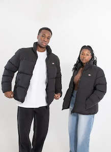 Puffers: D-R6 (Dickies haskell puffer jacket black) 52498695