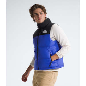 Puffers: NFA-D4 (The north face men's 1996 retro nuptse vest solar blue) 424919130