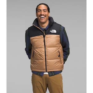 Puffers: NFA-G3 (The north face mens 96 retro nuptse vest almond butter/black) 1123919130