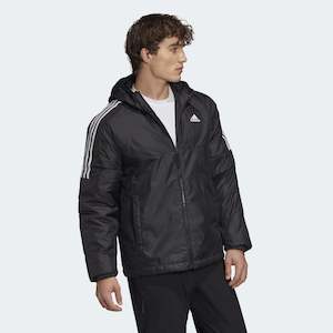 Puffers: AA-I21 (Adidas essentials insuated hooded jacket black/white) 72397694