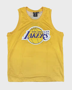 Jerseys: NBAA-S3 (Nba essentials youth name & number tank lakers yellow ) 112394347