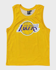 Jerseys: NBAA-W3 (Nba essentials name & number tank lebron james lakers yellow) 112394782