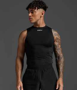 Compression: 2XUA-P (2XU core compression sleeveless black/silver) 82494500