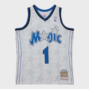Nba Jerseys: MNA-W39 (Mitchell & ness swingman jersey magic 98-99 hardaway home white) 122498695