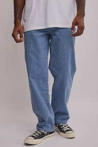 Jeans: D-F5 (Dickies relaxed straight fit 5 pocket denim jean light indigo) 32295650