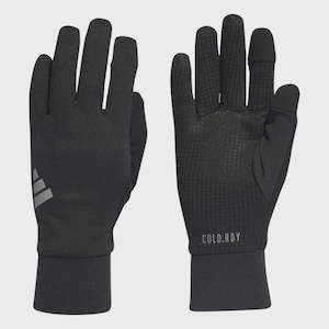 Gloves: AA-C25 (Adidas cold.rdy reflective detail running gloves black) 82493070