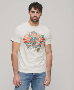 Superdry: SDA-I (Superdry tokyo VI graphic t-shirt off white) 102493043