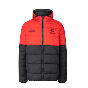Rugby: CS-J2 (Classic crusaders mens puffer jacket black) 12597000
