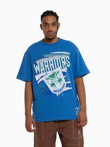 Warriors: MNA-I37 (Mitchell and ness abstract tee nz warriors royal) 72493043