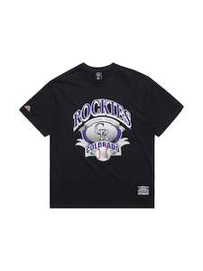 Vintage: MJA-P11 (Majestic vintage banner tee rocks faded black) 92393043