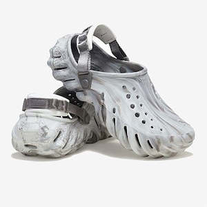 Crocs: CR-Y9 (Crocs echo marbled clog moonlight multi)112497391