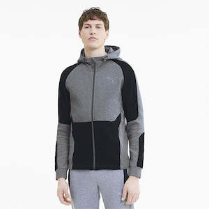 Zip Hoodie: PA-M5 (Evostripe full zip hoodie medium grey/heather) 102196000