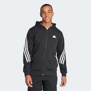 AA-P24 (Adidas future icons 3-stripes full zip hoodie black/white) 72496140