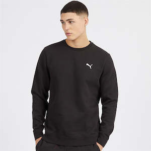 Puma: PA-D12 (Puma essentials fleece small logo crew black) 52593500