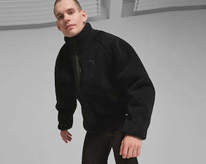 Puma: PA-U11 (Puma reversible sherpa jacket black) 42595000