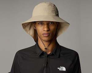 Bucket Hats: NFA-H7 (The north face horizon mullet brimmer hat dune beige) 52593913
