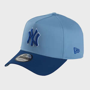 Caps: NEC-X63 (New era 940 A frame deep freeze new york yankees sky blue snapback osfm) 52592450