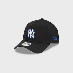 NEC-Q63 (New era 940 A frame new york yankees black/royal /white snapback osfm) 52592450
