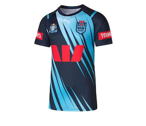 State Of Origin 1: PA-U10 (Puma new south wales blues 2024 state of origin captain run replica jersey) 524911000