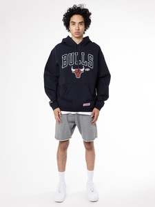 MNA-U20 (Vintage keyline logo hoody bulls faded black) 72294261